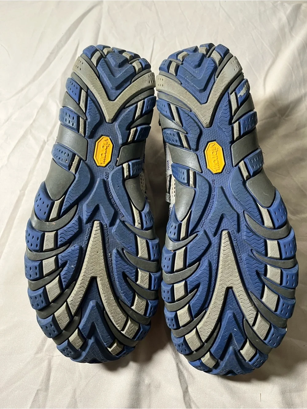 Merrell WaterPro Maipo Gray and Navy Men's Hiking Shoes